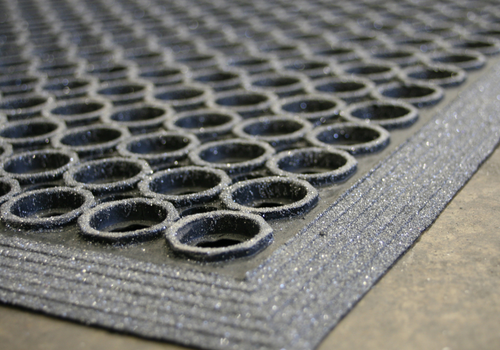 Anti-Slip Rubber  Grit Top Matting