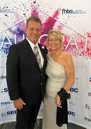 Rodney and Joyce Luke at the Aurora Awards