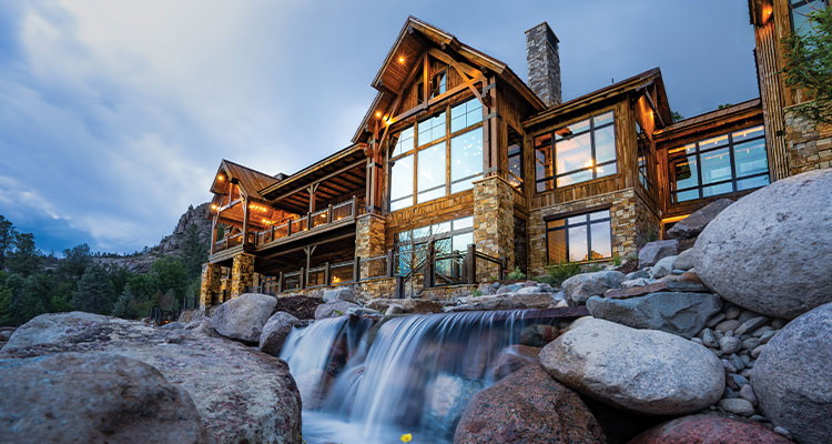 Durango Timber Home, Colorado