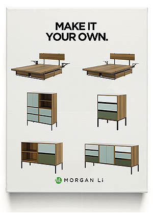 Morgan Li “Make it Your Own” furniture program