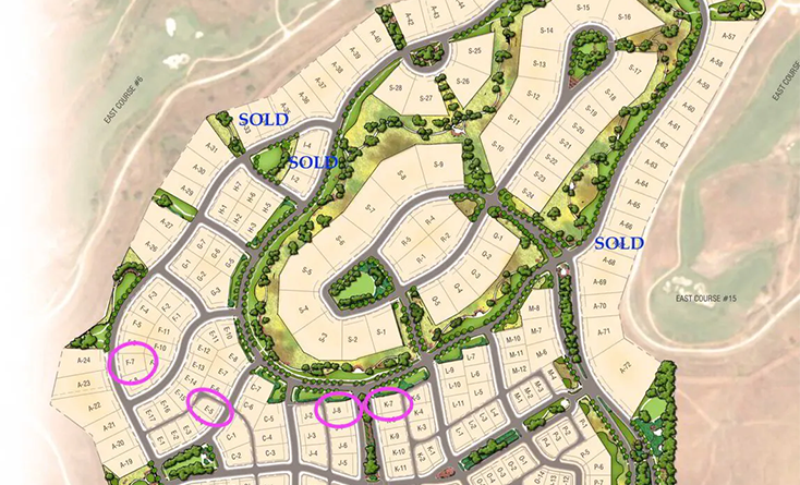 The Preserve in Frisco map