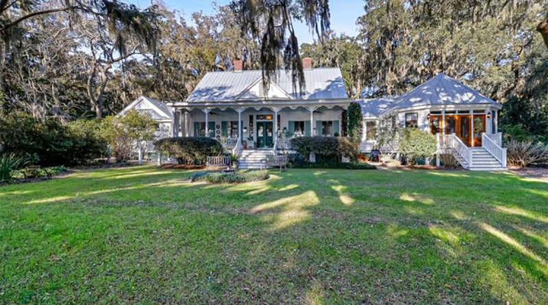 Pritchard House in Bluffton, South California that was rebuilt after the Civil War