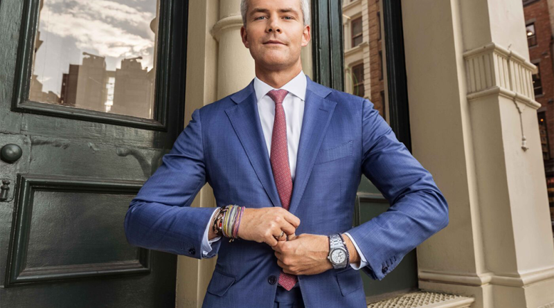 Ryan Serhant outside luxury real estate