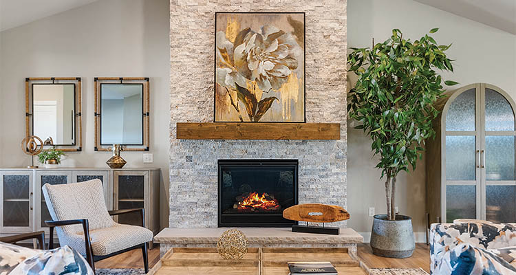 The Connelly Fireplace in River Hills