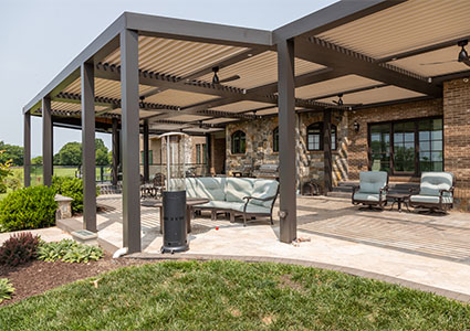 Outdoor living space