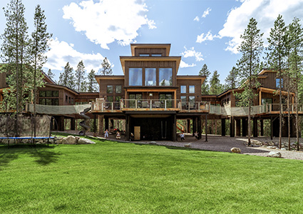 The Eagle's Nest, a true architectural masterpiece in Northwest Montana