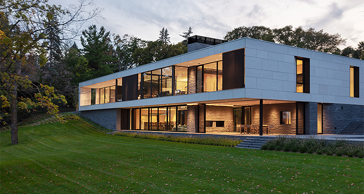 Kristine Anderson talks about diversity in residential architecture and being a leader in the field the Bayside Residence, a multi-generational modern home designed by PKA Architecture