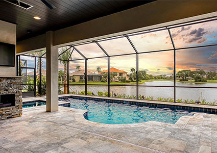 a custom home built by Olsen Custom Homes