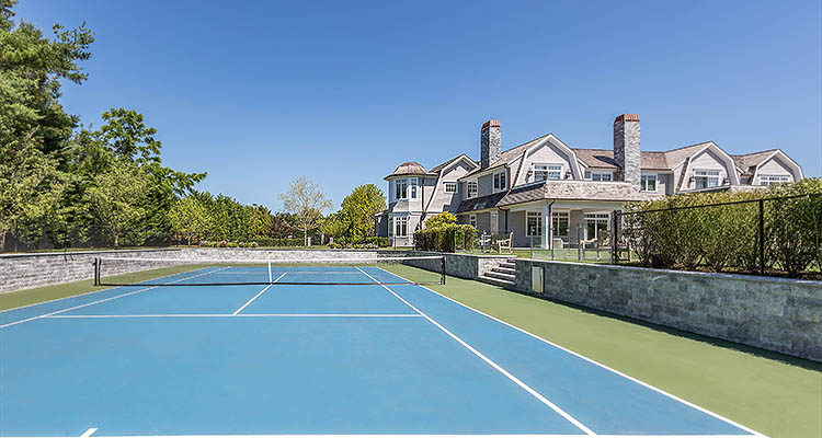 Clients count on Paramount Development Group for curated comfort and complete project delivery a luxury estate with a tennis court