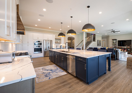 a modern interior design