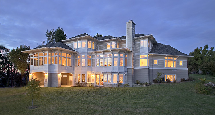 Winthorpe delivers custom builds with purpose the exterior of a custom-designed home known as "The Taylor Residence"
