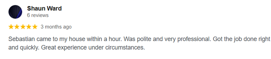 5 Star review for Mr. Rooter of Greater Syracuse