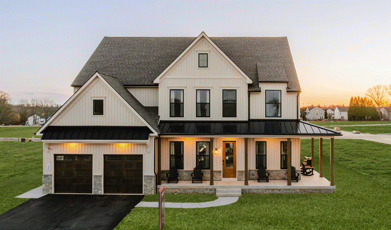 Keystone Custom Homes — Devonshire Farmhouse.