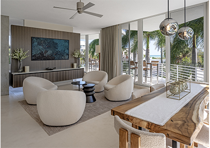 Coastal Tide Construction open plan space
