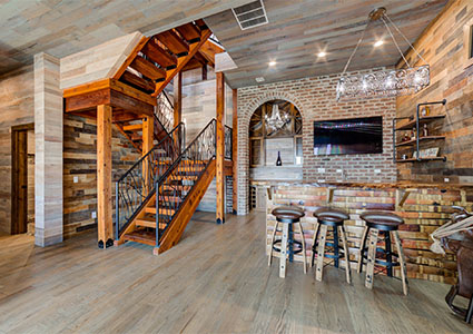 Coyle Custom Homes open plan room