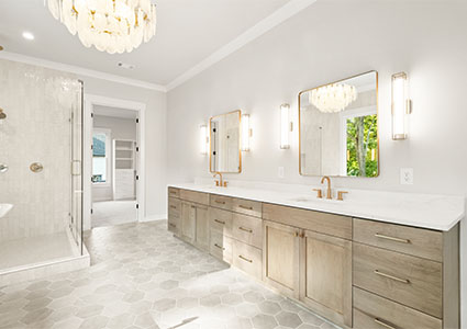 Dorri Homes modern bathroom
