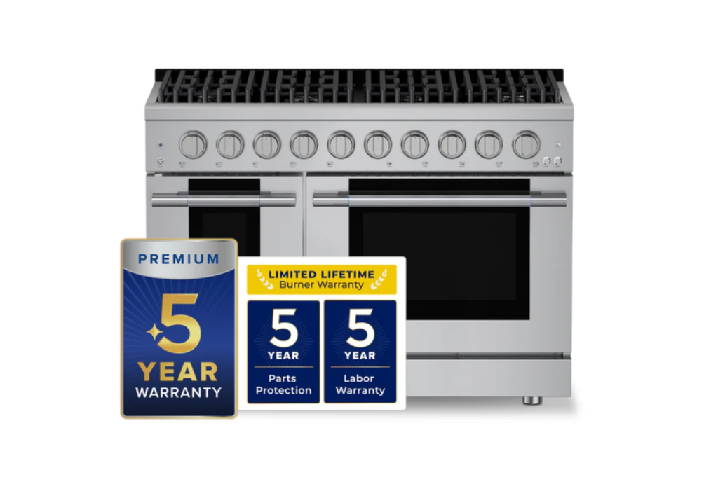 HausPro Range 48" with silver finish.