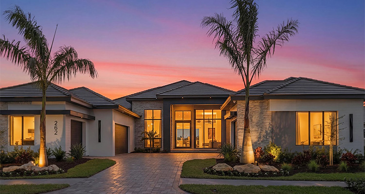 the Pindari II model home, built by John Cannon Homes