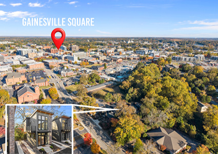 Raven Residential Builders biulds its homes right where people want to live, work and play. The Villa Nova community is just a short walk to the shops, restaurants and morw
