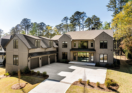 a custom luxury home built by Renaissance Homes