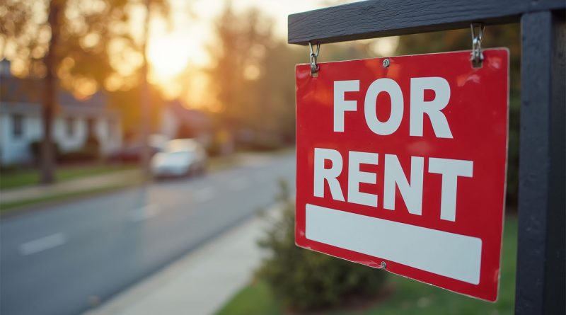 New suburban homes built as rental communities in the US housing market