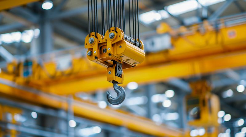 Gantry Cranes in warehouse