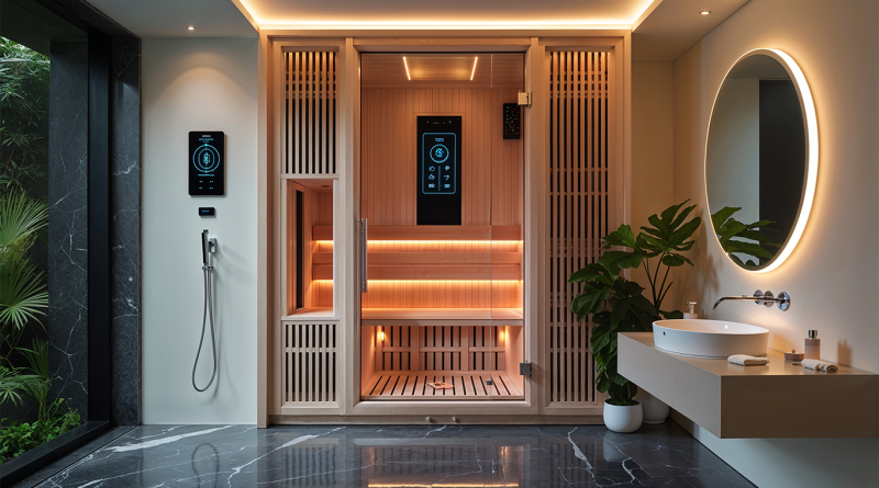 Modern home wellness room designed for exercise, relaxation and long-term daily use