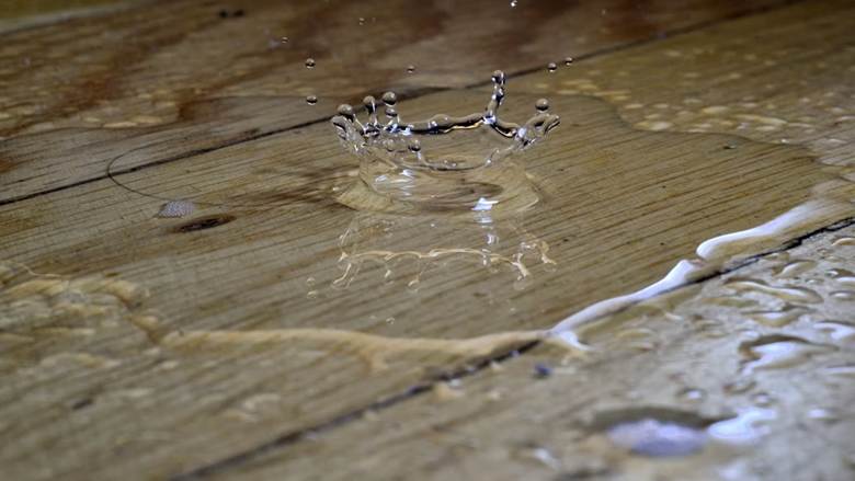 water damaged sites