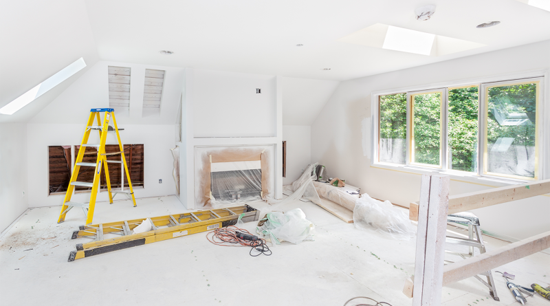 Rebuilding an Old real estate apartment, prepared and ready for renovate