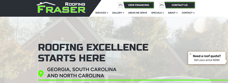 Fraser Roofing: Southeast Region