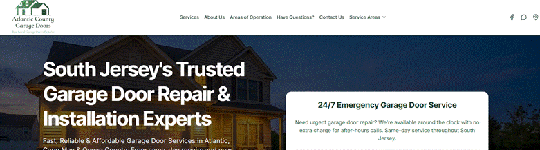 Atlantic County Garage Doors