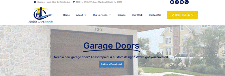 Jersey Cape Door